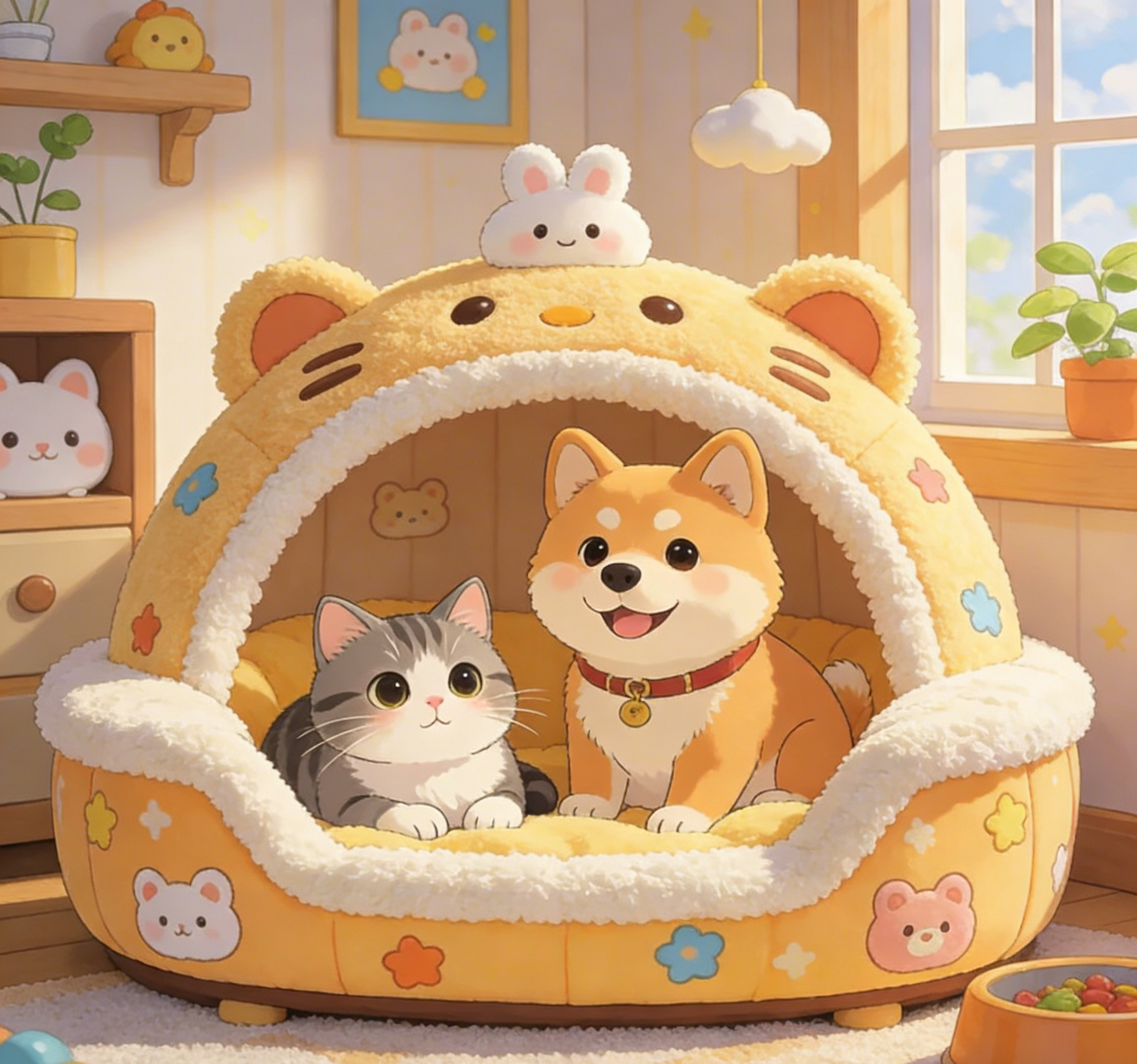 ✨Pet Bed for Dogs & Cats