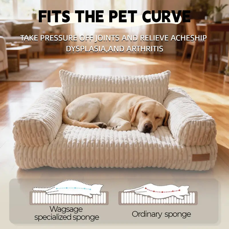 Hand-woven luxury pet bed
