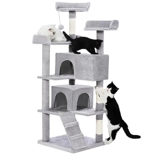 Cat Tree 54-Inch Contemporary Design