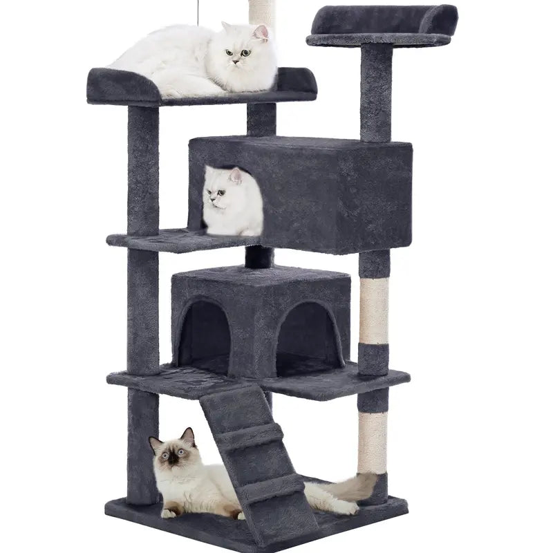 Cat Tree 54-Inch Contemporary Design