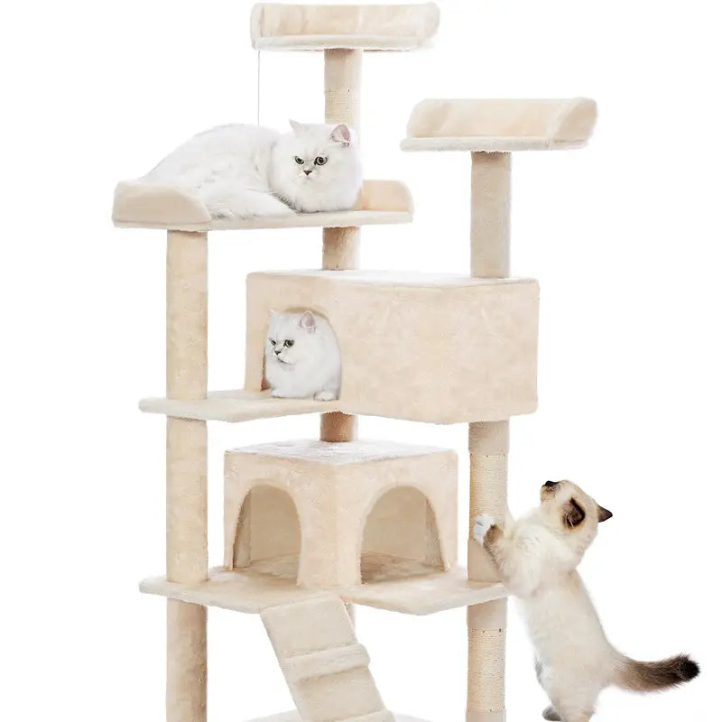 Cat Tree 54-Inch Contemporary Design